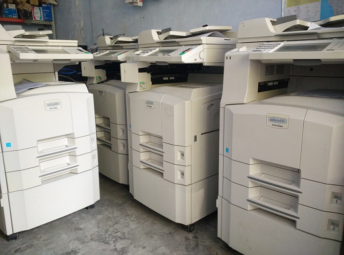 成都打印機(jī)租賃公司（錦新程）設(shè)備展示